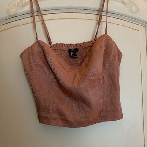 Bronze Forever 21 Top